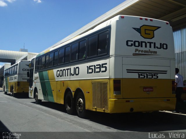 Empresa Gontijo de Transportes 15135 na cidade de Belo Horizonte, Minas Gerais, Brasil, por Lucas Vieira. ID da foto: 3332160.