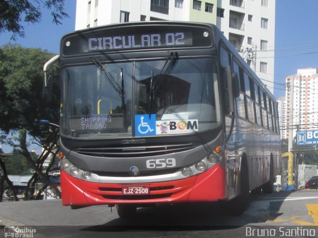 Viação Fervima 659 na cidade de Taboão da Serra, São Paulo, Brasil, por Bruno Santino. Número da foto: #3332134.