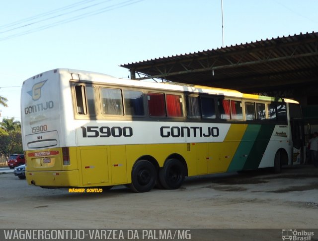 Empresa Gontijo de Transportes 15900 na cidade de Várzea da Palma, Minas Gerais, Brasil, por Wagner Gontijo Várzea da Palma-mg. ID da foto: 3335206.