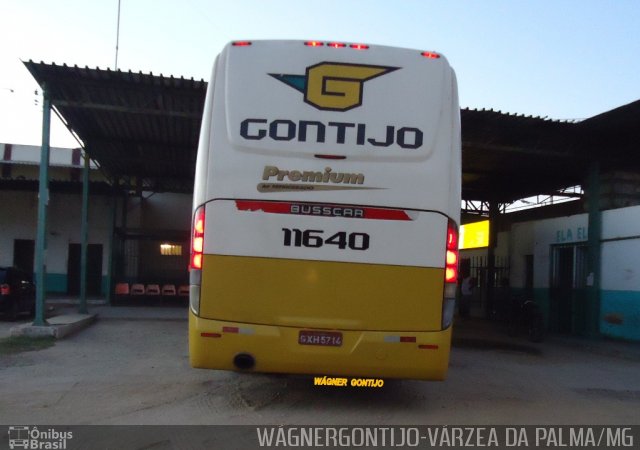 Empresa Gontijo de Transportes 11640 na cidade de Várzea da Palma, Minas Gerais, Brasil, por Wagner Gontijo Várzea da Palma-mg. ID da foto: 3335207.