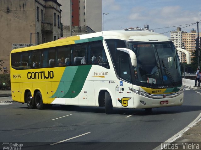 Empresa Gontijo de Transportes 18875 na cidade de Belo Horizonte, Minas Gerais, Brasil, por Lucas Vieira. Número da foto: #3335766.