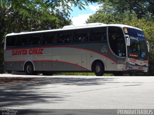 Viação Santa Cruz 215080 na cidade de São Paulo, São Paulo, Brasil, por Alexandre Rodrigo. ID da foto: 3334271.