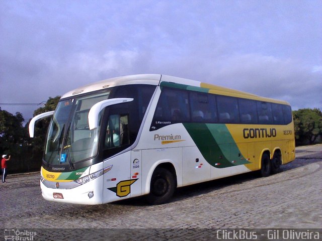 Empresa Gontijo de Transportes 18370 na cidade de Vitória da Conquista, Bahia, Brasil, por Virgílio Oliveira. ID da foto: 3334579.