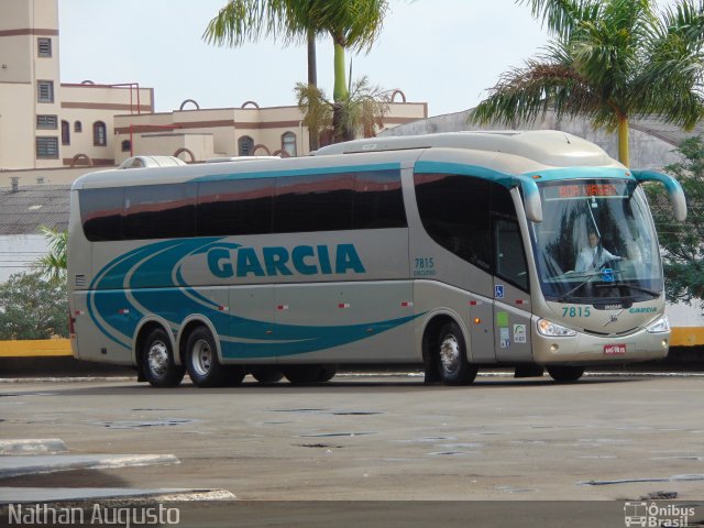 Viação Garcia 7815 na cidade de Londrina, Paraná, Brasil, por Nathan Augusto. Número da foto: #3335267.
