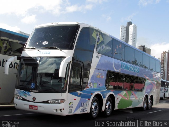 Transguga Transportes e Turismo 12250 na cidade de Curitiba, Paraná, Brasil, por Luiz Scarabotto . ID da foto: 3336802.