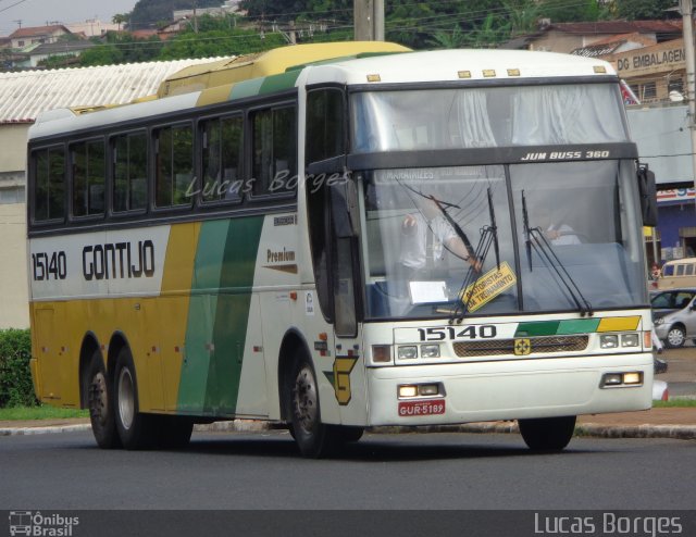 Empresa Gontijo de Transportes 15140 na cidade de Araxá, Minas Gerais, Brasil, por Lucas Borges . ID da foto: 3338034.