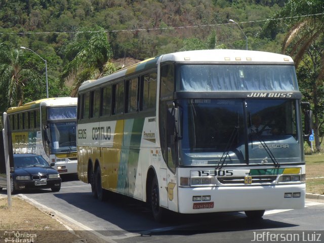 Empresa Gontijo de Transportes 15305 na cidade de Viana, Espírito Santo, Brasil, por J.  Luiz. ID da foto: 3339336.