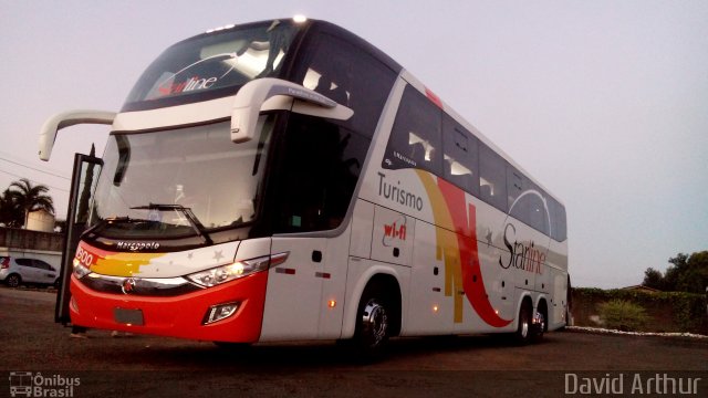 Starline Turismo 1900 na cidade de Londrina, Paraná, Brasil, por David Arthur. ID da foto: 3339000.