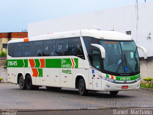Cia. São Geraldo de Viação 21645 na cidade de Eunápolis, Bahia, Brasil, por Daniel  Machado. Número da foto: #3337888.