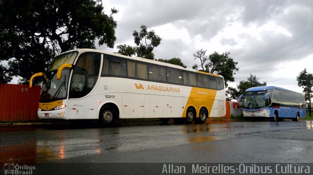 Viação Araguarina 10317 na cidade de Brasília, Distrito Federal, Brasil, por Allan  Meirelles. ID da foto: 3337662.