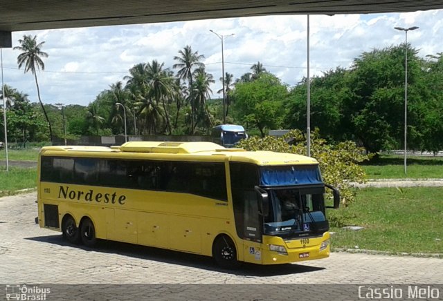 Viação Nordeste 1100 na cidade de João Pessoa, Paraíba, Brasil, por Cássio Melo. Número da foto: #3338426.