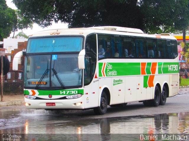 Cia. São Geraldo de Viação 14730 na cidade de Eunápolis, Bahia, Brasil, por Daniel  Machado. Número da foto: #3337886.