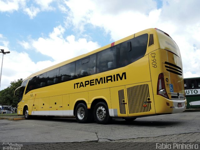 Viação Itapemirim 60643 na cidade de São Paulo, São Paulo, Brasil, por Fabio Pinheiro. Número da foto: #3338199.