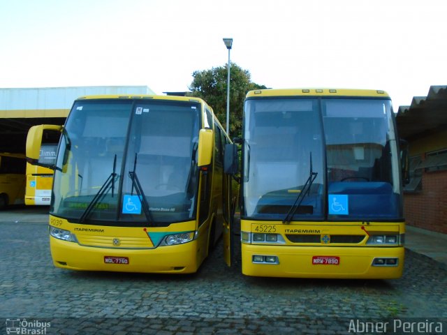 Viação Itapemirim 45225 na cidade de Governador Valadares, Minas Gerais, Brasil, por Abner Pereira. ID da foto: 3338668.