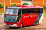 Expresso São Luiz 7160 na cidade de Rondonópolis, Mato Grosso, Brasil, por [Leandro Sousa]. Número da foto: #3339205.