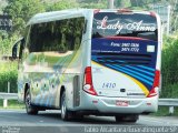 Lady Anna Transportes 1410 na cidade de Aparecida, São Paulo, Brasil, por Fabio Alcantara. Número da foto: #3338606.