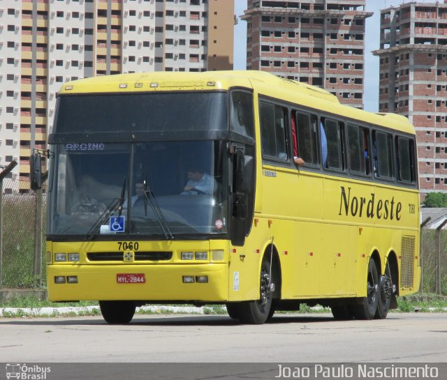 Viação Nordeste 7060 na cidade de Natal, Rio Grande do Norte, Brasil, por Joao Paulo Nascimento Silva. Número da foto: #3340798.