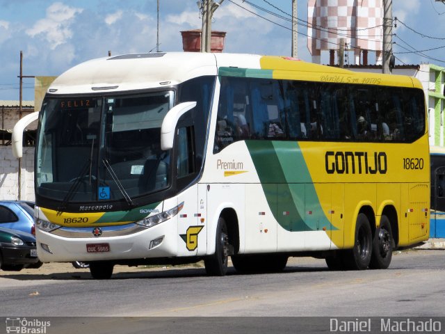 Empresa Gontijo de Transportes 18620 na cidade de Vitória da Conquista, Bahia, Brasil, por Daniel  Machado. Número da foto: #3340480.