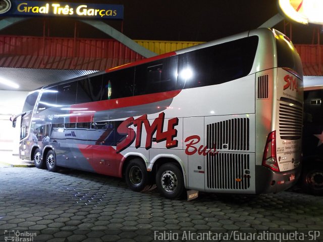 Style Bus 7000 na cidade de Guaratinguetá, São Paulo, Brasil, por Fabio Alcantara. ID da foto: 3342175.