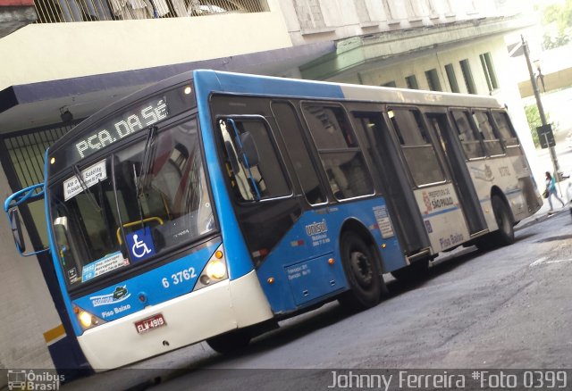 Viação Paratodos > São Jorge > Metropolitana São Paulo > Mobibrasil 6 3762 na cidade de São Paulo, São Paulo, Brasil, por Johnny Ferreira. Número da foto: #3341064.