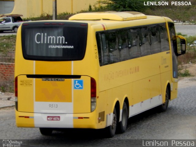 Viação Itapemirim 9513 na cidade de Caruaru, Pernambuco, Brasil, por Lenilson da Silva Pessoa. Número da foto: #3340839.