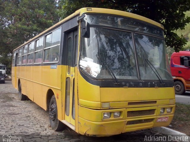 Ônibus Particulares 3847 na cidade de Três Rios, Rio de Janeiro, Brasil, por Adriano Duarte. Número da foto: #3342110.