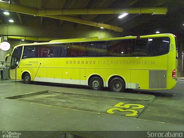 Viação Itapemirim 7001 na cidade de São Paulo, São Paulo, Brasil, por Elias  Junior. Número da foto: #3341764.