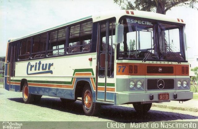 Auto Viação Critur 77 na cidade de Criciúma, Santa Catarina, Brasil, por Cleber  Mariot do Nascimento. ID da foto: 3343201.