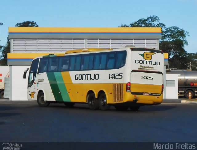 Empresa Gontijo de Transportes 14125 na cidade de Ribeirão Preto, São Paulo, Brasil, por Marcio Freitas. ID da foto: 3343549.