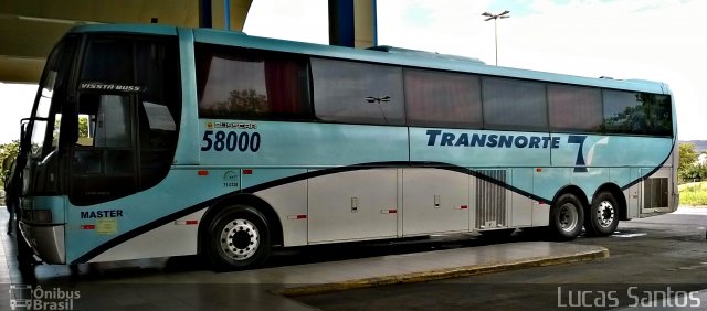 Transnorte - Transporte e Turismo Norte de Minas 58000 na cidade de Montes Claros, Minas Gerais, Brasil, por Lucas Santos. Número da foto: #3343448.