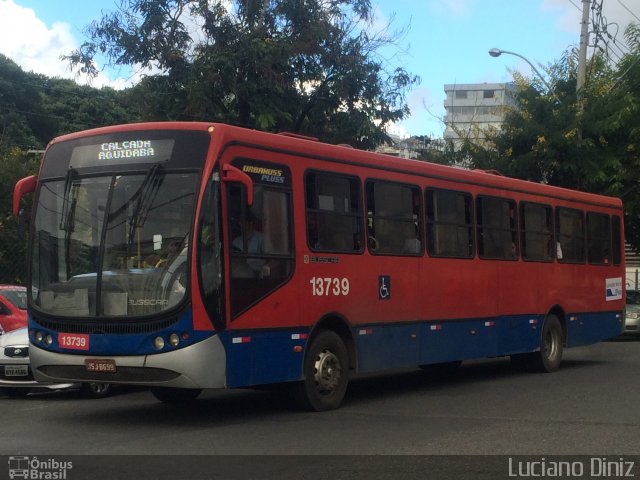 Concessionária Salvador Norte - CSN Transportes 13739 na cidade de Salvador, Bahia, Brasil, por Luciano Diniz. Número da foto: #3343033.
