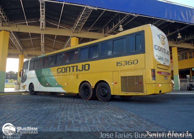 Empresa Gontijo de Transportes 15360 na cidade de Petrolina, Pernambuco, Brasil, por Junior Almeida. ID da foto: 3346134.