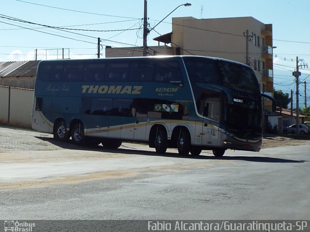 Transportes Thomaz 1201 na cidade de Guaratinguetá, São Paulo, Brasil, por Fabio Alcantara. Número da foto: #3346055.