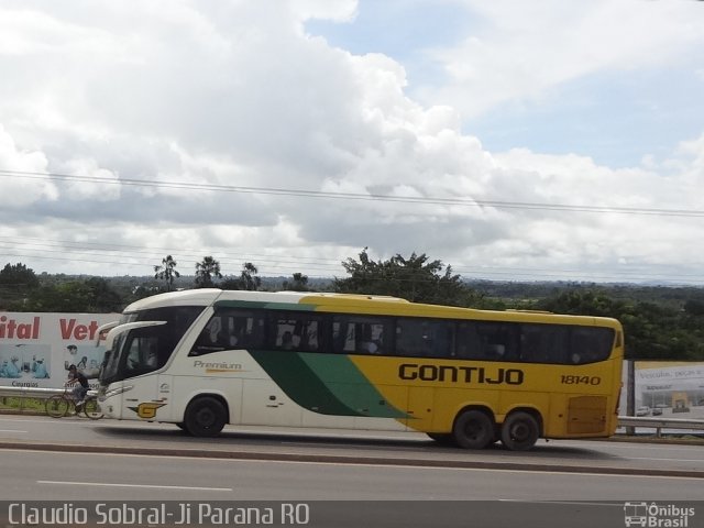 Empresa Gontijo de Transportes 18140 na cidade de Ji-Paraná, Rondônia, Brasil, por Claudio Aparecido de Deus Sobral. ID da foto: 3344655.