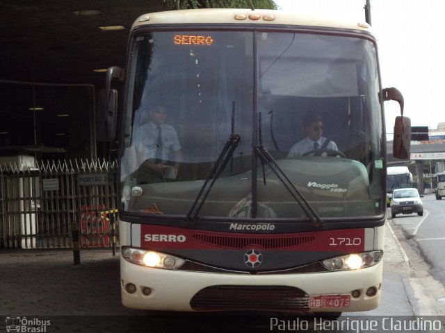 Viação Serro 1710 na cidade de Belo Horizonte, Minas Gerais, Brasil, por Paulo Henrique Claudino. ID da foto: 3344608.