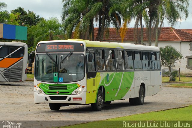 Expresso Princesa dos Campos 6065 na cidade de Registro, São Paulo, Brasil, por Ricardo Luiz. ID da foto: 3345519.