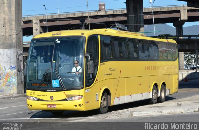 Viação Itapemirim 5039 na cidade de Rio de Janeiro, Rio de Janeiro, Brasil, por Ricardo Silva Monteiro. ID da foto: 3344740.