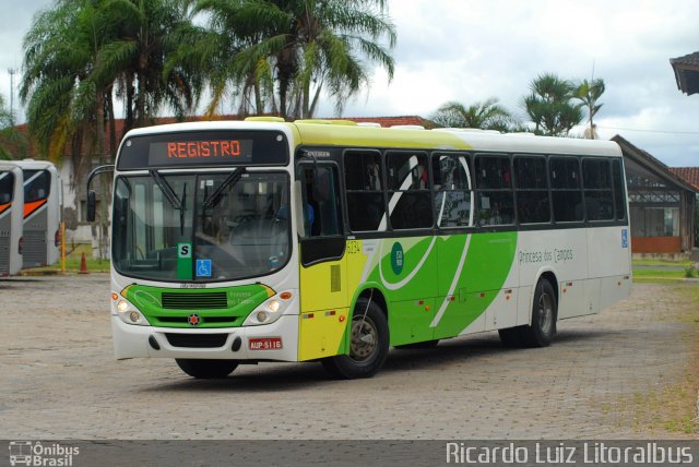 Expresso Princesa dos Campos 6234 na cidade de Registro, São Paulo, Brasil, por Ricardo Luiz. ID da foto: 3345818.