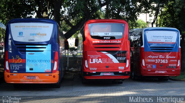 Viação Piracicabana 1732 na cidade de São Paulo, São Paulo, Brasil, por Matheus Henrique. Número da foto: #3345080.