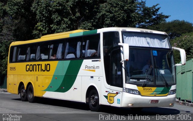 Empresa Gontijo de Transportes 11995 na cidade de São Paulo, São Paulo, Brasil, por Cristiano Soares da Silva. Número da foto: #3346557.