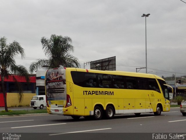 Viação Itapemirim 60627 na cidade de Cariacica, Espírito Santo, Brasil, por Fábio Sales. ID da foto: 3345332.