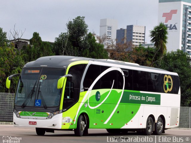 Expresso Princesa dos Campos 6441 na cidade de Curitiba, Paraná, Brasil, por Luiz Scarabotto . Número da foto: #3399176.