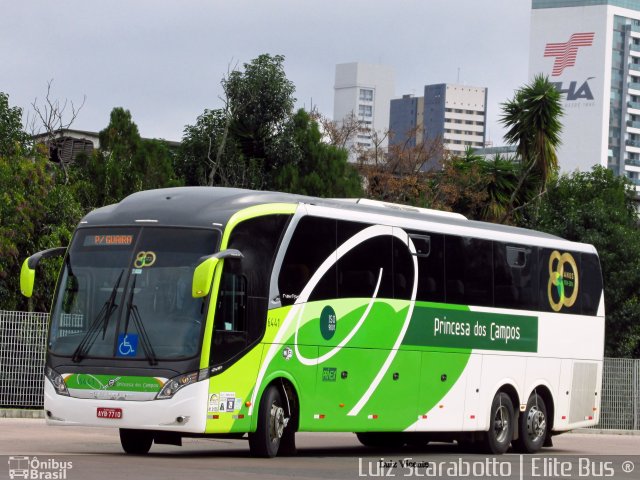 Expresso Princesa dos Campos 6441 na cidade de Curitiba, Paraná, Brasil, por Luiz Scarabotto . ID da foto: 3399176.