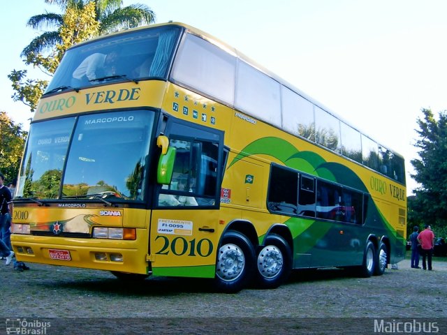 Auto Viação Ouro Verde 2010 na cidade de Campinas, São Paulo, Brasil, por Maicon Igor  Barboza. Número da foto: #3400007.
