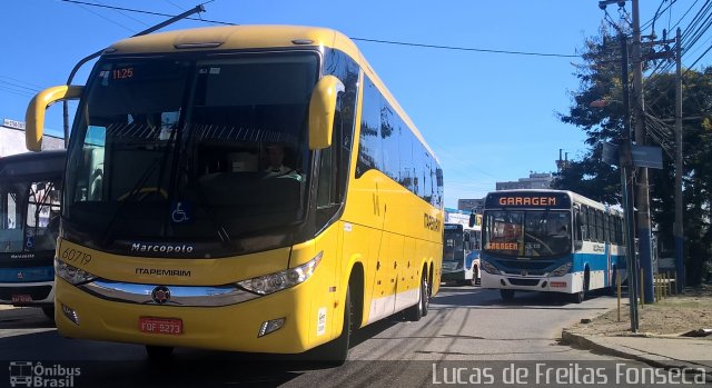 Viação Itapemirim 60719 na cidade de Nova Iguaçu, Rio de Janeiro, Brasil, por Lucas de Freitas Fonseca. Número da foto: #3399235.