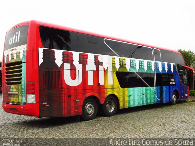 UTIL - União Transporte Interestadual de Luxo 11502 na cidade de Juiz de Fora, Minas Gerais, Brasil, por André Luiz Gomes de Souza. Número da foto: #3400373.