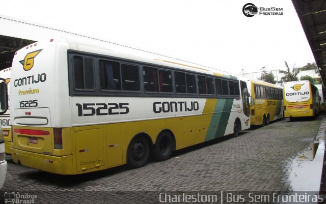 Empresa Gontijo de Transportes 15225 na cidade de Belo Horizonte, Minas Gerais, Brasil, por Charlestom Vinicius Carvalho Silva. ID da foto: 3399469.