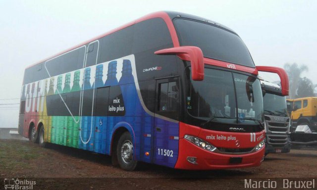 UTIL - União Transporte Interestadual de Luxo 11502 na cidade de Erechim, Rio Grande do Sul, Brasil, por Marcio  Bruxel. Número da foto: #3401172.