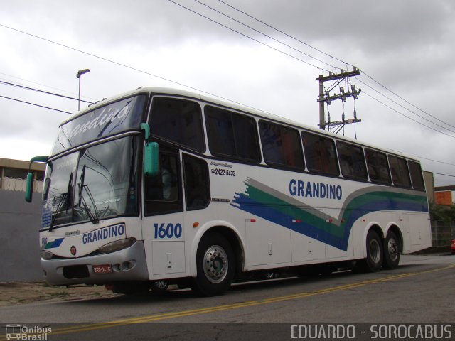Grandino Transportes 1600 na cidade de São Paulo, São Paulo, Brasil, por EDUARDO - SOROCABUS. Número da foto: #3401116.