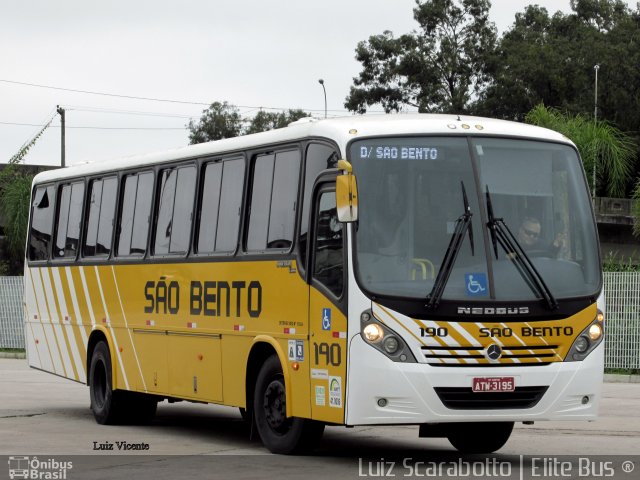 Expresso São Bento 190 na cidade de Curitiba, Paraná, Brasil, por Luiz Scarabotto . Número da foto: #3399164.